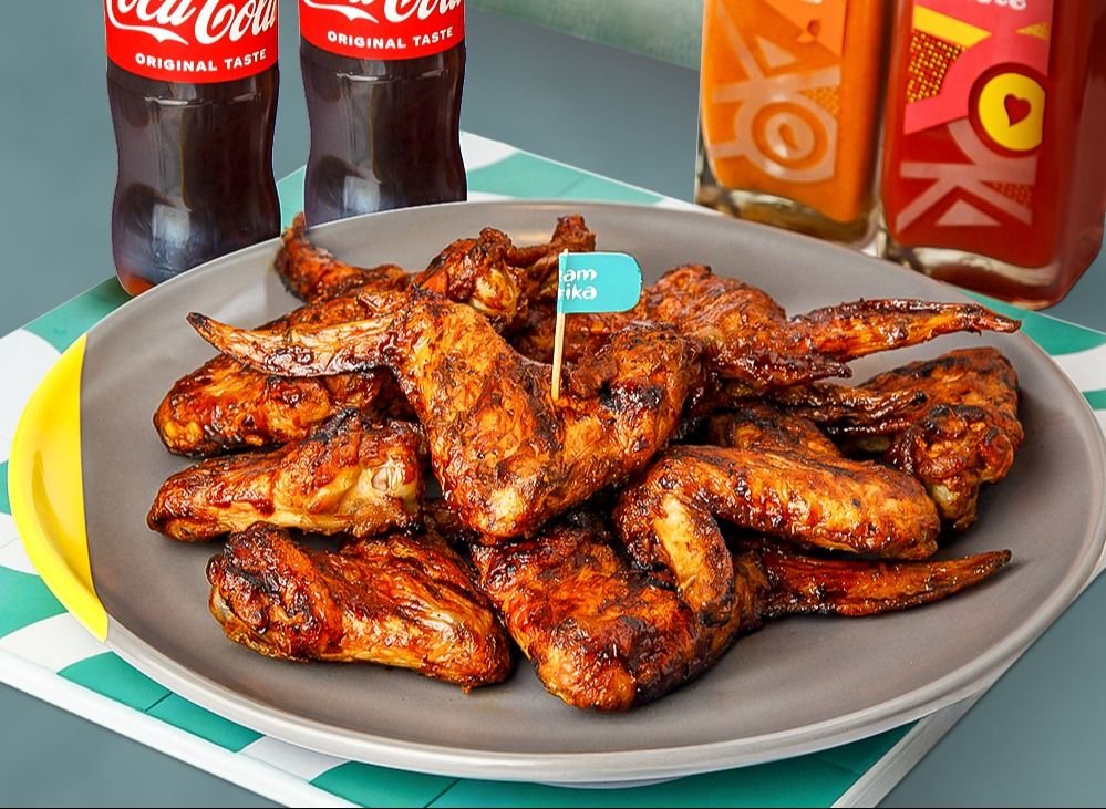 10 Chicken Wings With Coke