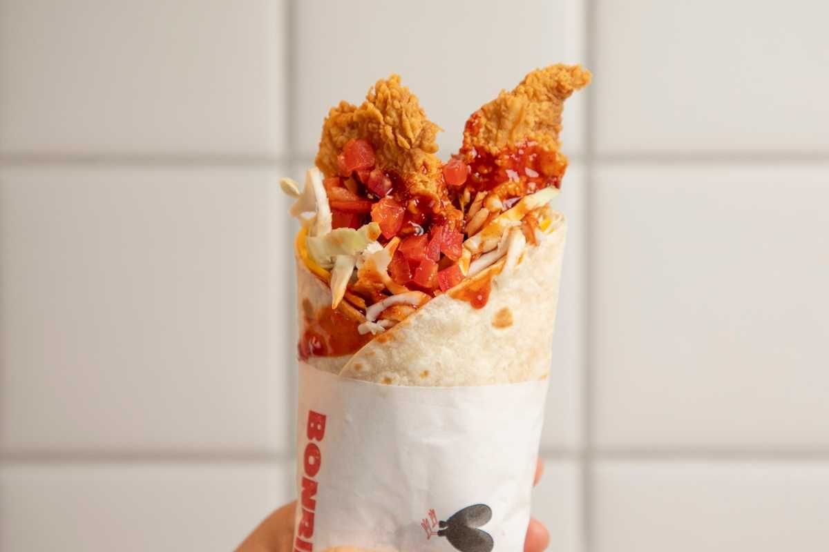 KOREAN CHICKEN WRAP