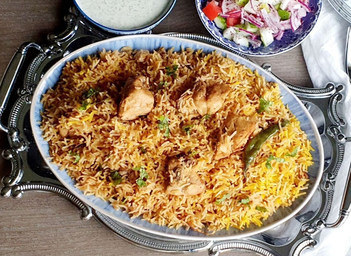 Chicken Pulao With Double Piece