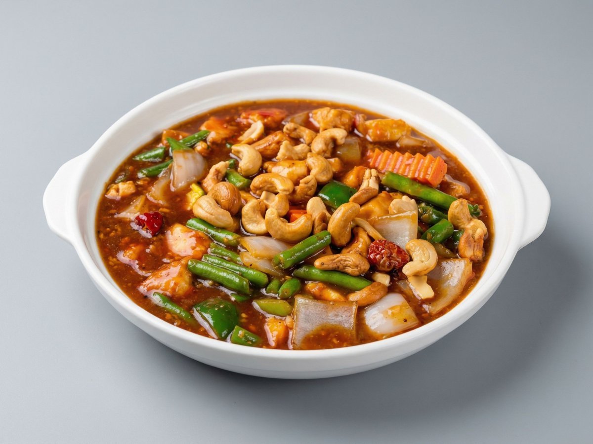 Chicken with Cashew Nuts Szechuan Style