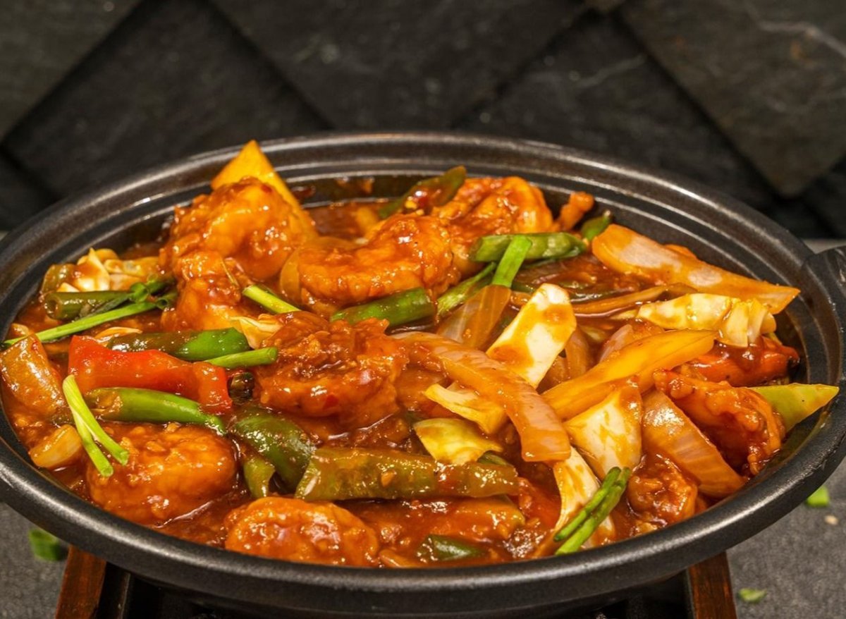 Mongolian prawns