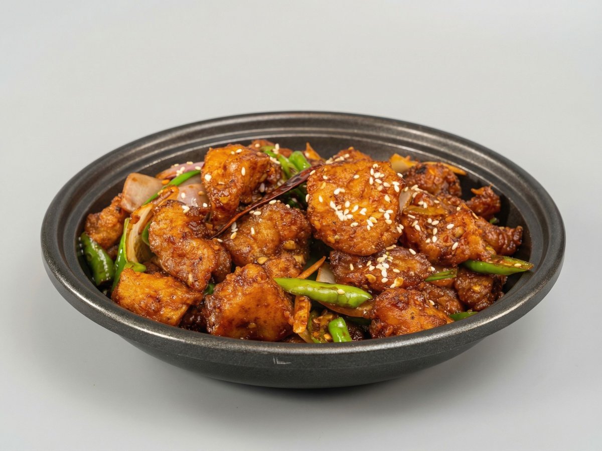 Fish with Dry Chilies