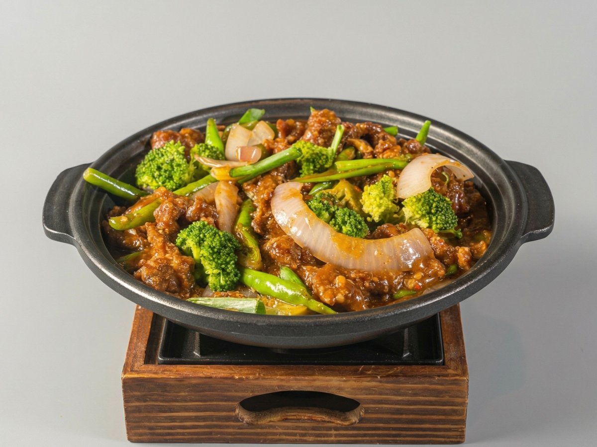 Beef with Chilies & Onion