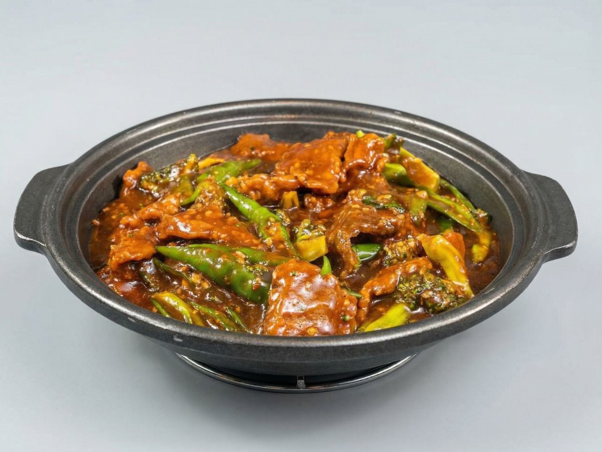 Chilli oyster beef