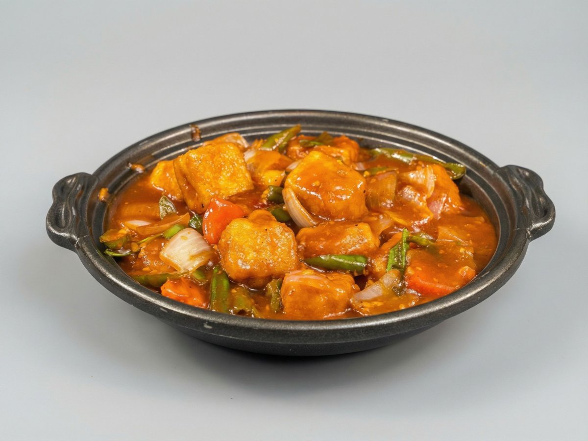 Tofu in Hot Garlic Sauce