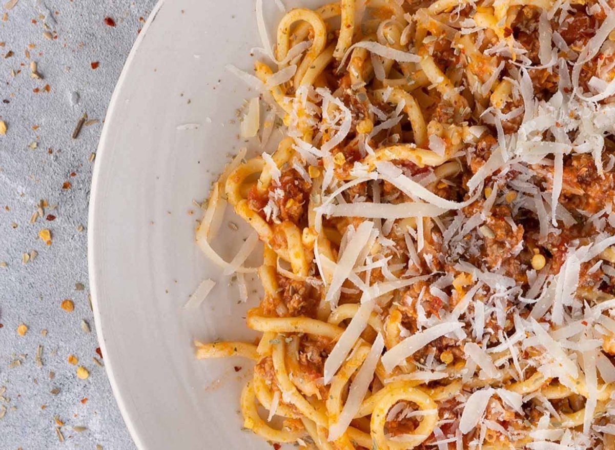 Mamas Famous Beef Spaghetti
