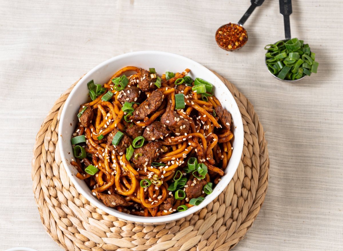 Mongolian Beef Noodles