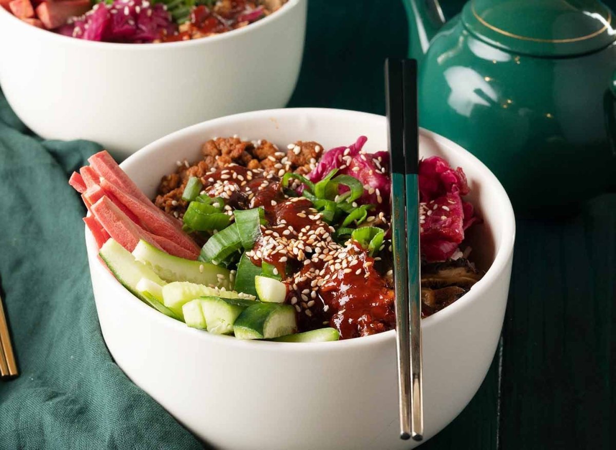 Beef Bibimbap Rice Bowl