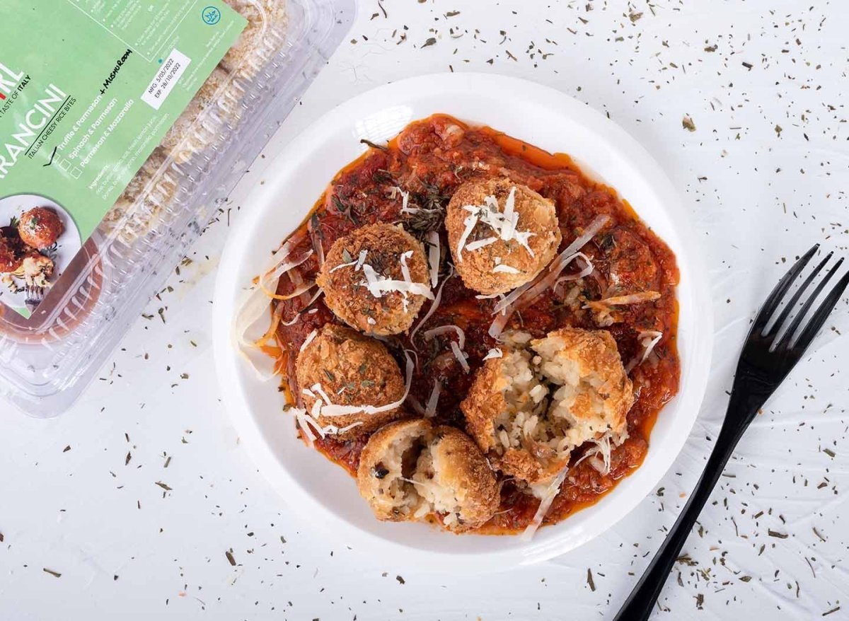Arancini Truffle Mushroom Parmesan & Mozzarella