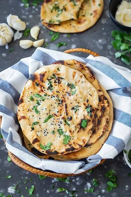 Garlic roti