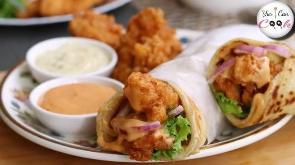 Zinger Paratha Roll