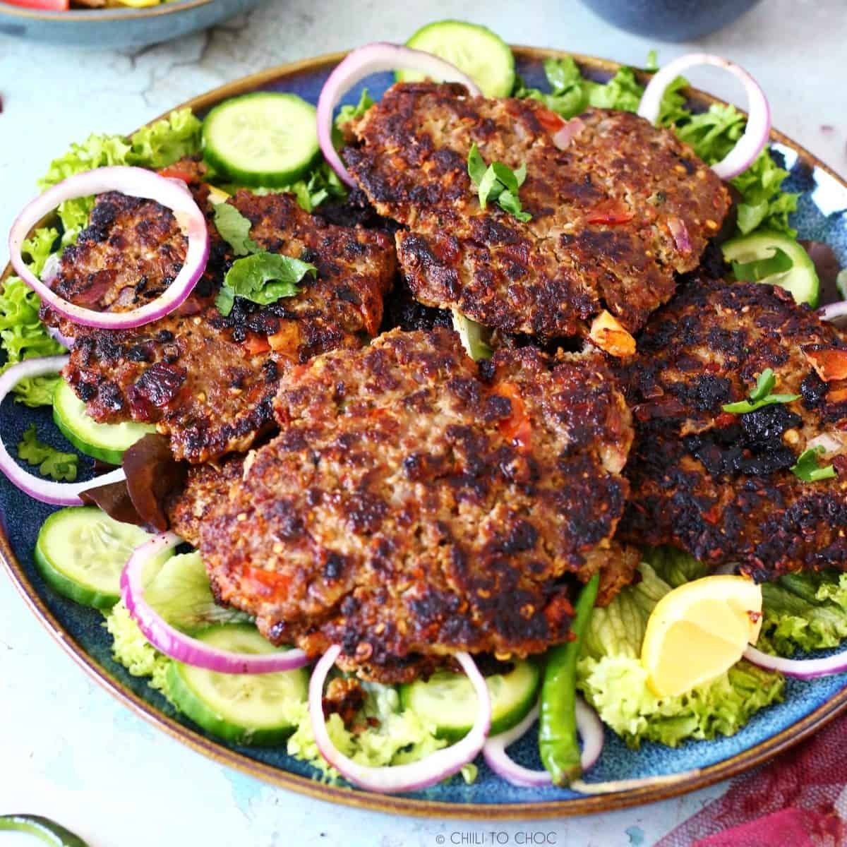 Beef Chapli Kabaab