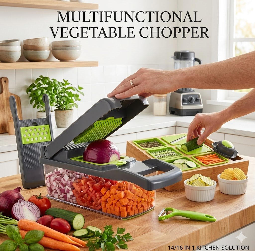 Kitchen 12-in-1 Vegetable Cutter
