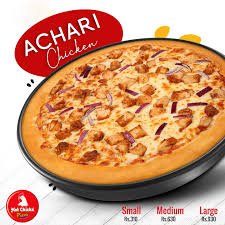 Achari Pizza (Medium)