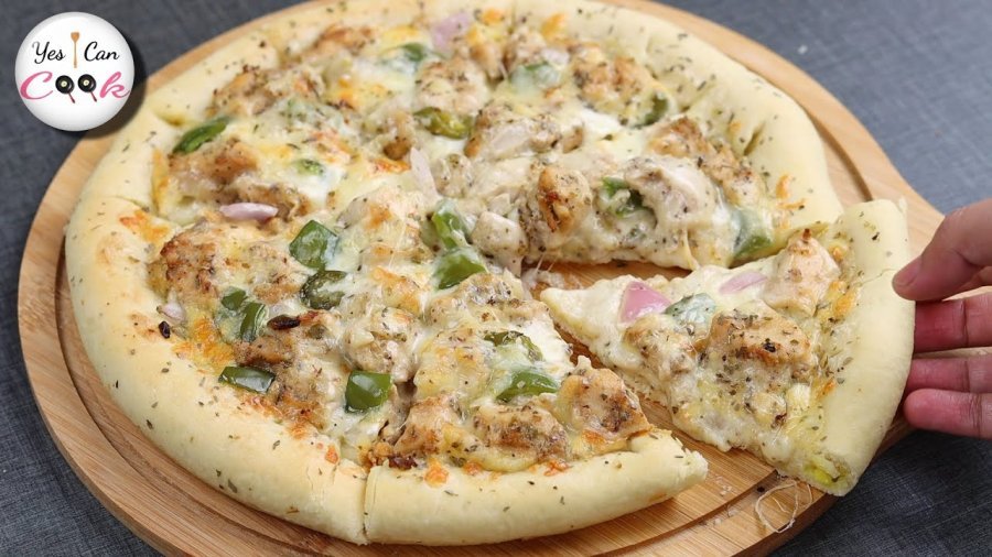 Creamy Dinner Pizza