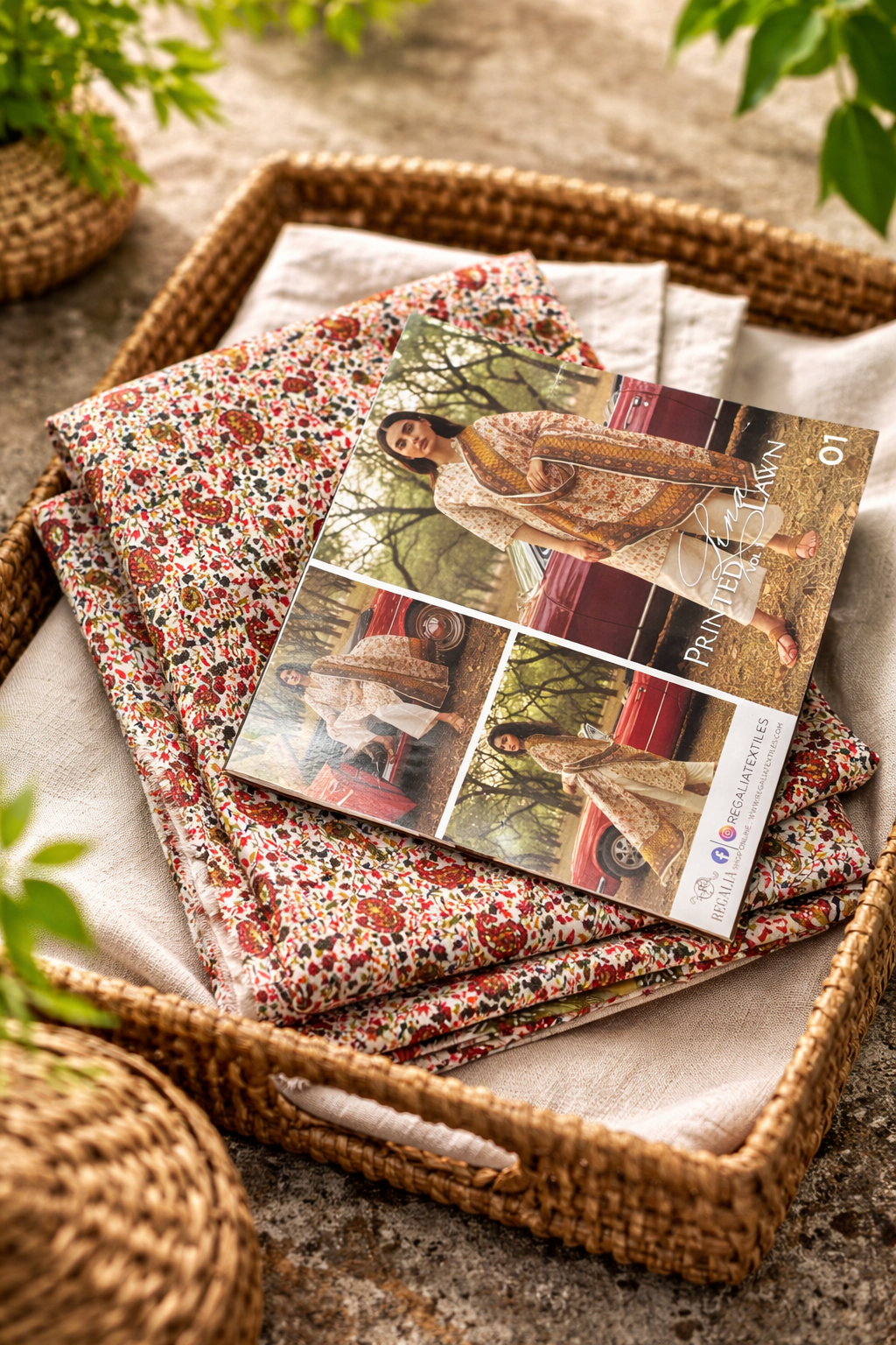 Printed Lawn Suit 3 Piece