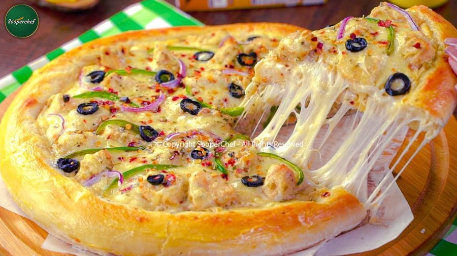 Malai Boti Pizza