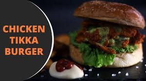 Chicken Tikka Burger