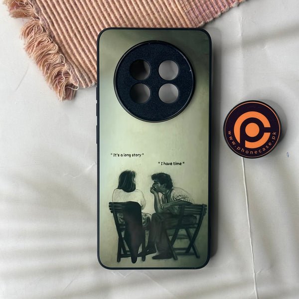 Realme 13 Plus -  Long Story Love - Premium Printed Metal soft Bumper shock Proof Case CS-43502