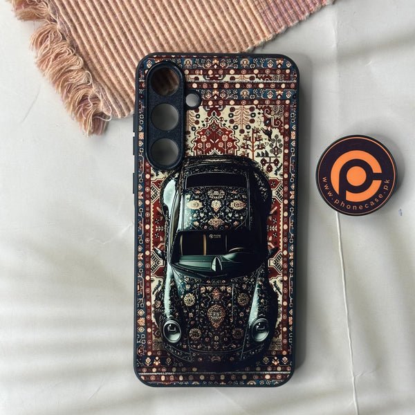 Samsung Galaxy A55 5G - Persian Calligraphy Art 29 - Dynasty Car - Premium Metal Printed soft Bumper shock Proof Case CS-43483